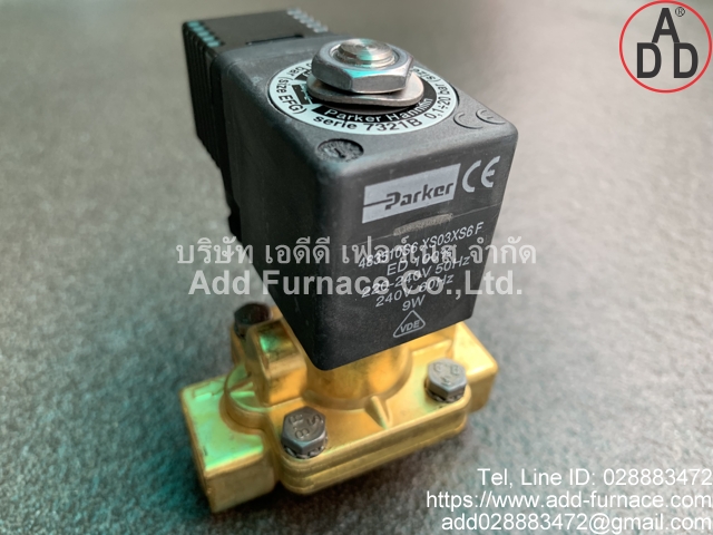 Parker Gas Solenoid Valve 3/8 (1)